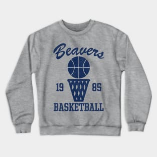 Teen Wolf Beavers Basketball Training Jersey Crewneck Sweatshirt